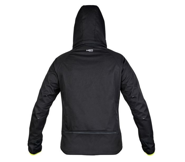 Casaco Softshell Mix&match Preto e Amarelo Tamanho Xl