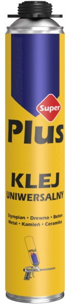 Superplus Uniwersalny pistolet do klejenia w pianie 650ml