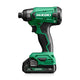 Cordless Impact Driver 18v 1/4' 2*2.0ah
