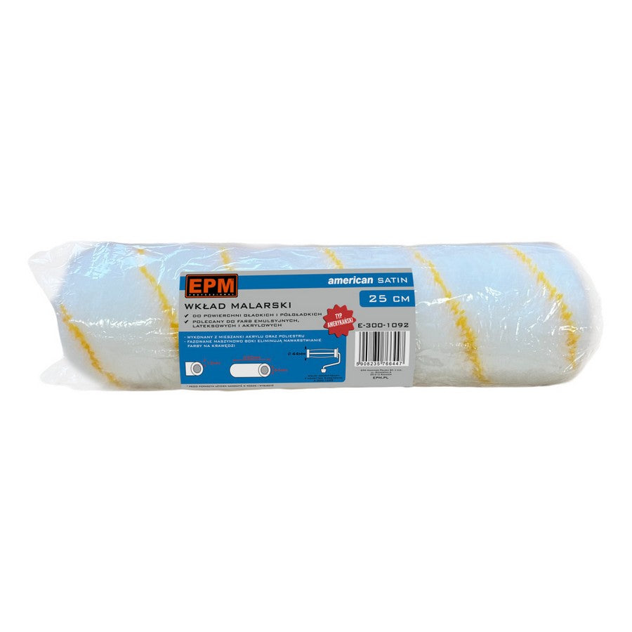 Akril festőbetét 12mm 25cm amerikai szatén