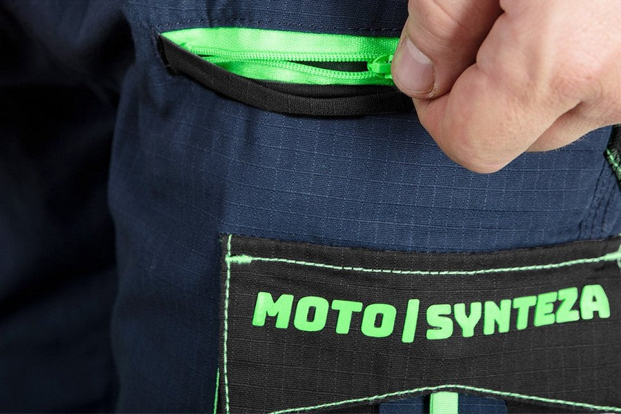 Motosynteza Arbeitshose, 100 % Baumwolle, Rip Stop, Größe L