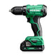 Cordless Drill/driver 18v 2*2.0ah