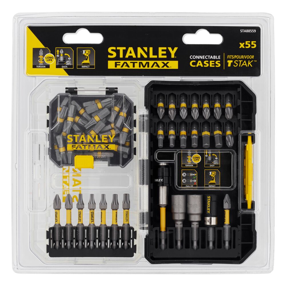 Set di punte a percussione Fatmax 55 pezzi