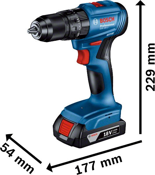Combo Kit 18v Gdx 18v-285 + Gsb 185-li 2*2,0ah