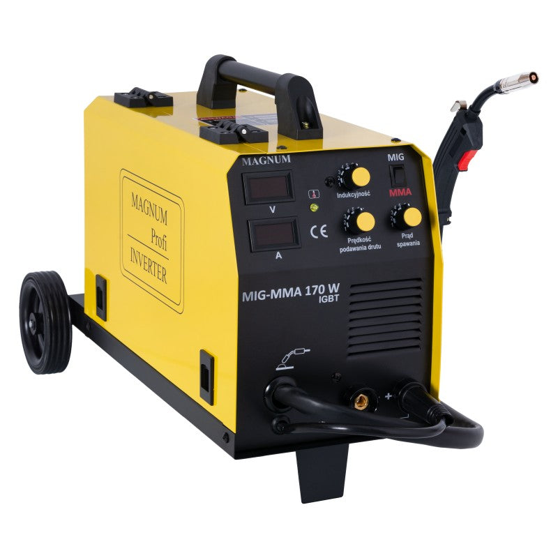 Meaisín Táthú Leath-uathoibríoch Magnum Mig 170w Mma Igbt