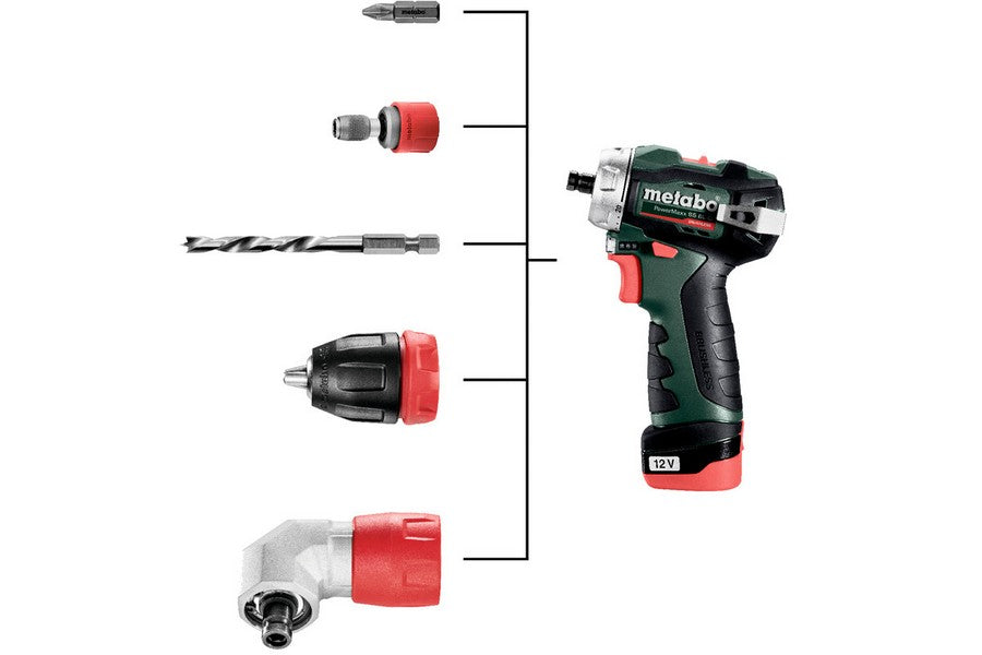 Aku vŕtací skrutkovač 12V Powermaxx 2*2,0ah