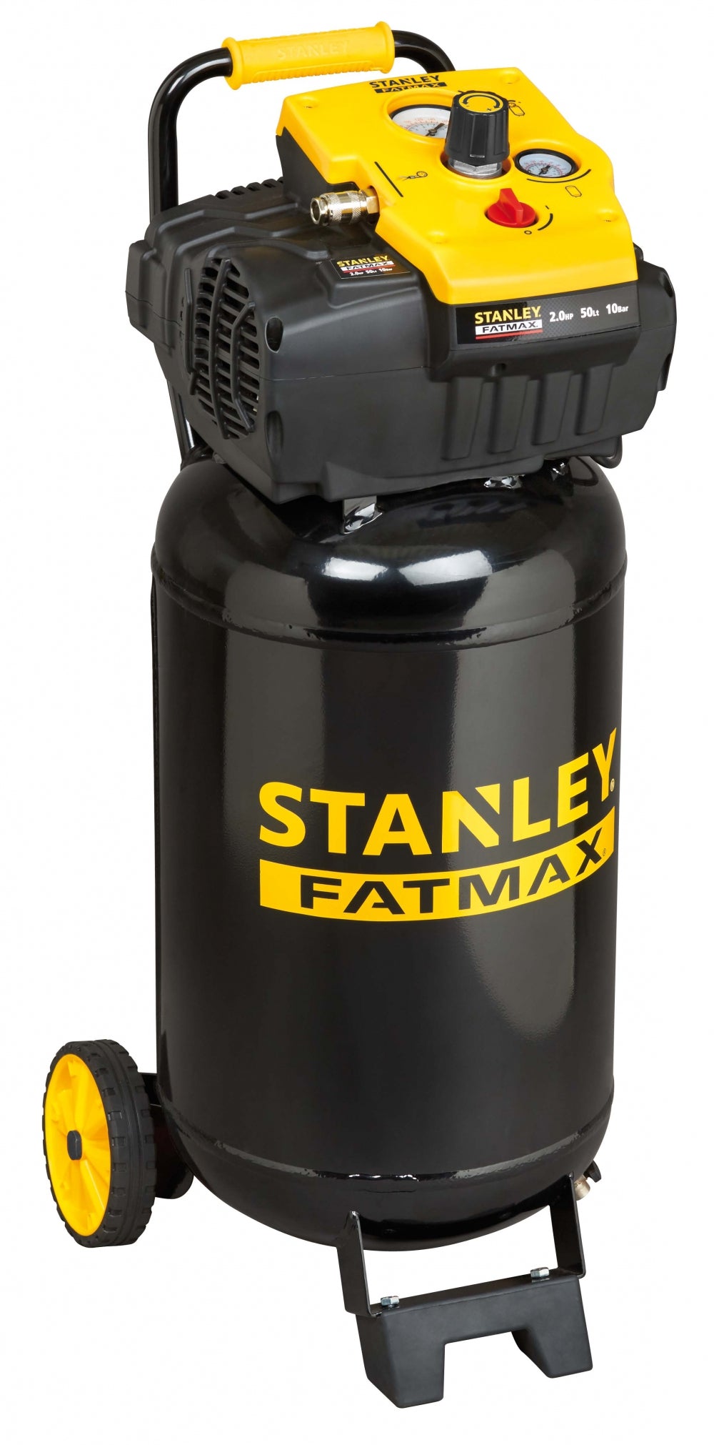 Compressore verticale senza olio Fatmax 50l 10 Bar 2km