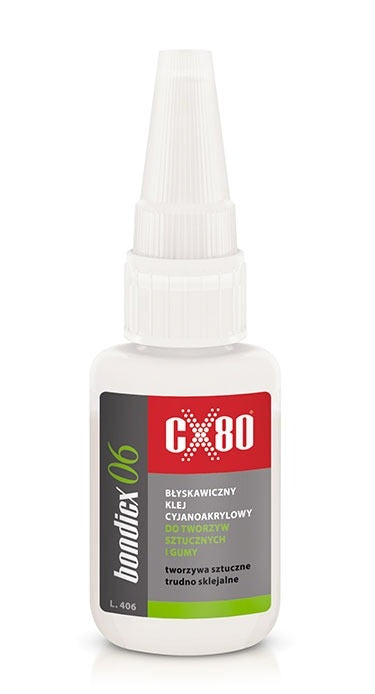 Kyanoakrylátové lepidlo Bondicx 06 50g
