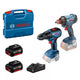 Combo Kit 18v Gdx 18v-285 + Gsr 185-li 2*2.0ah