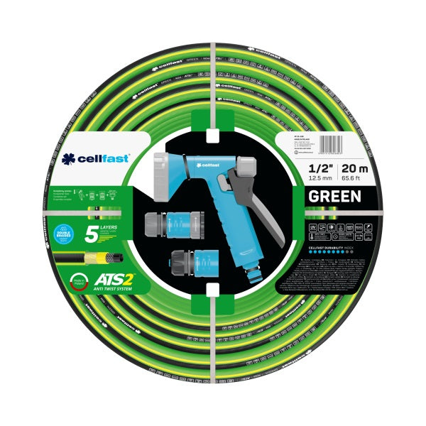 Grön 1/2'' 20m Energo sprinklerset