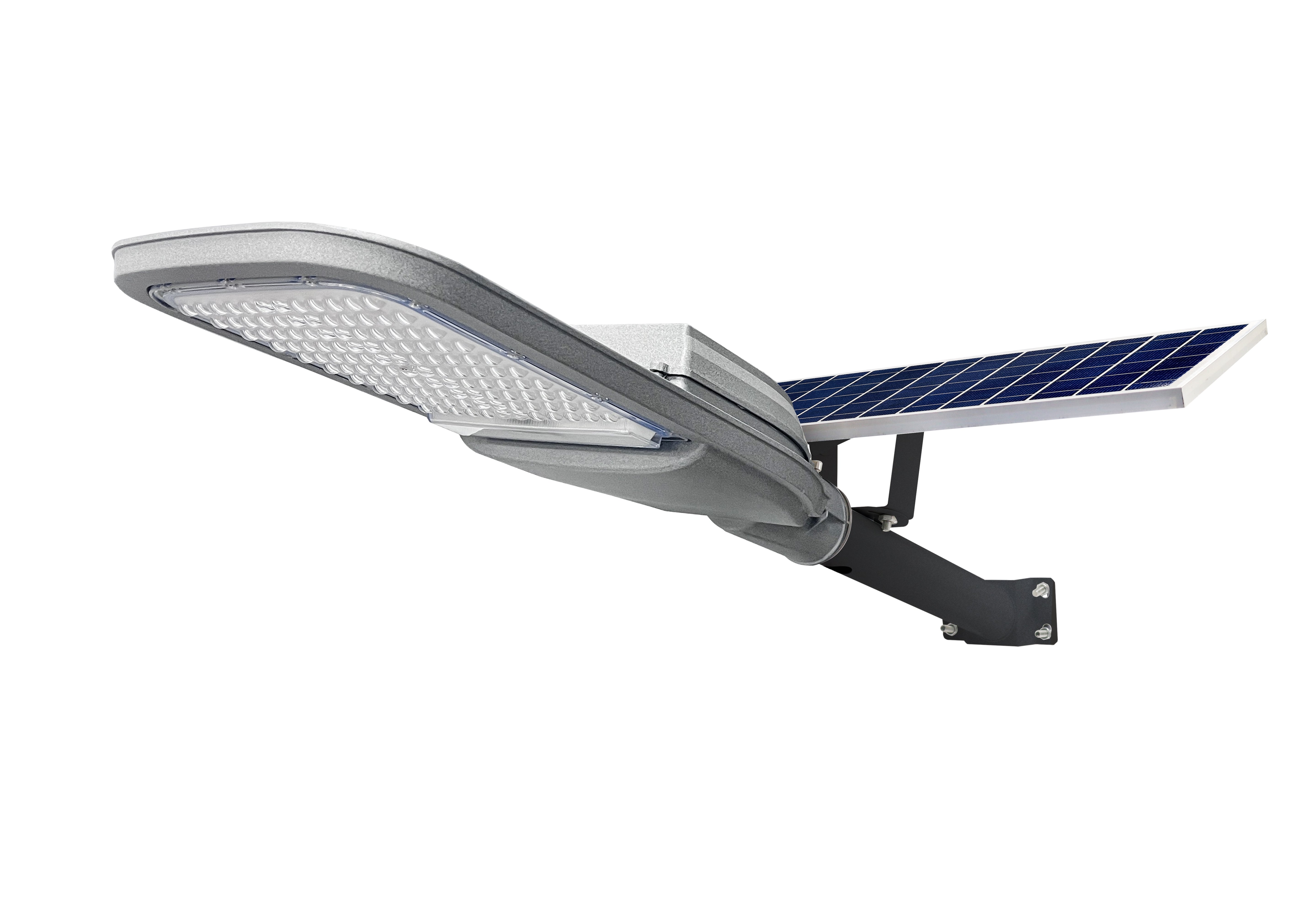 Lampadaire Solaire Led 300w 6000k 3000lm + Poignée + Panneau