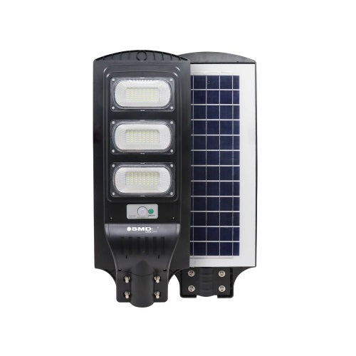 Lampione Solare Led 150w 12.6ah 6000k 3000lm + Supporto