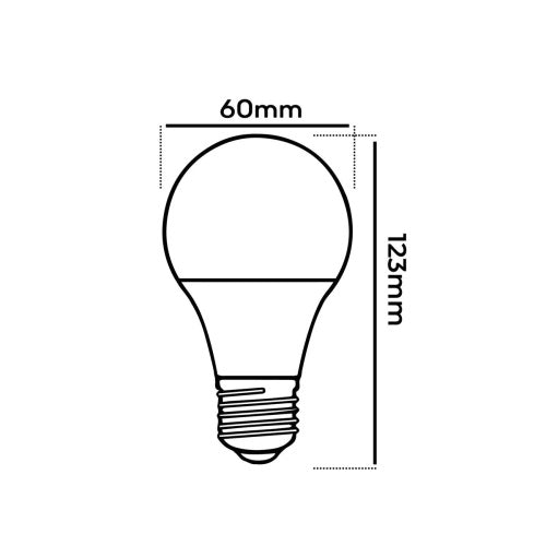 E27 Led Smd 15w WW A60 Homeline-lamp