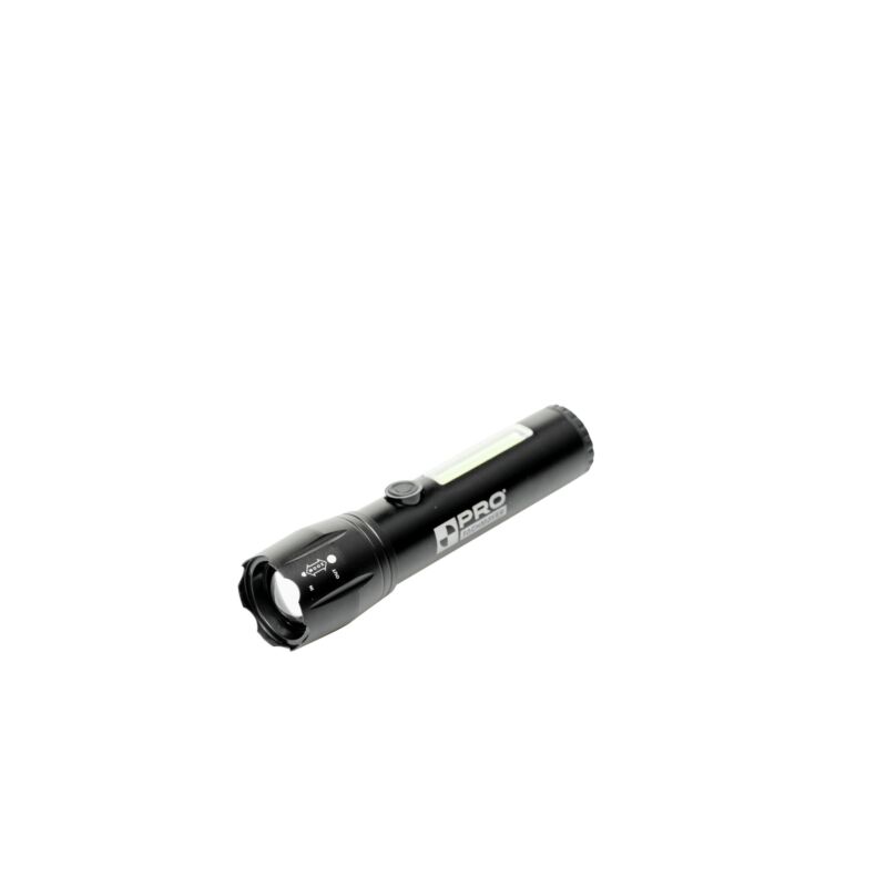 Lanterna Led Com Bateria Recarregável E Luz Lateral 100lm