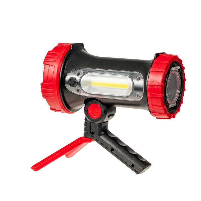 Lanterna Led com alça móvel de bateria recarregável 350lm+180lm