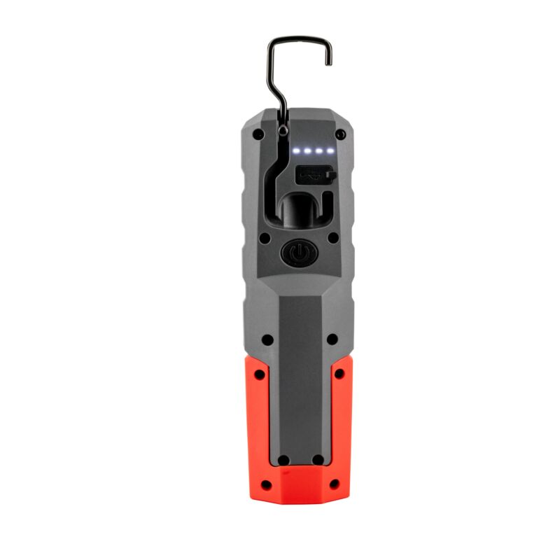 LED dílenská lampa s dobíjecí baterií 600lm+200lm