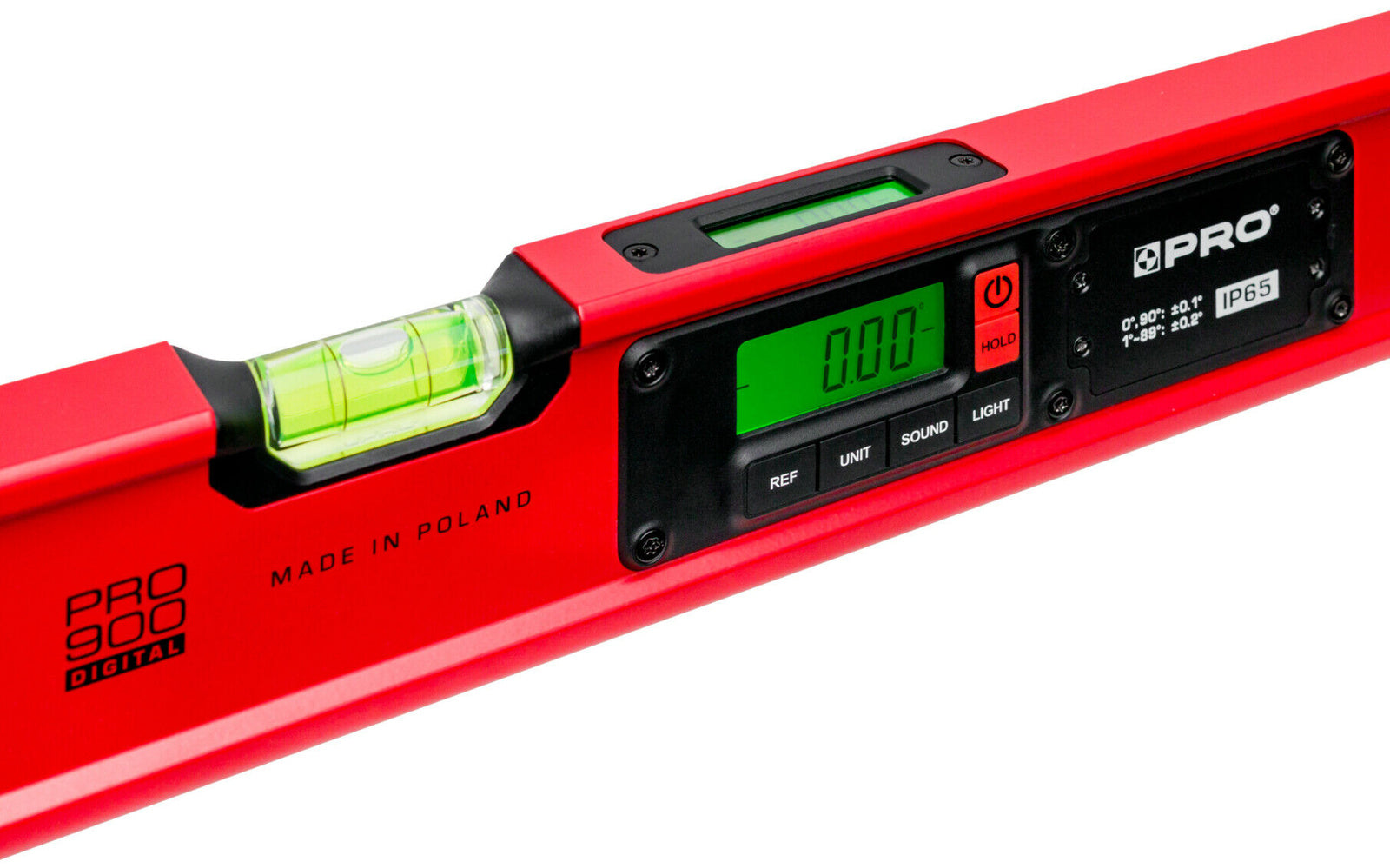 Pro900 Niveau Med Elektronisk Aflæsning Og Magneter 40 Cm