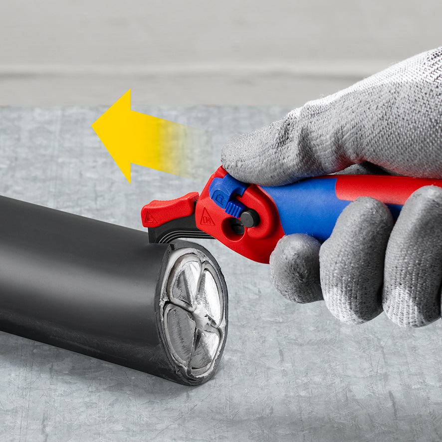 Insulation Stripper With Guide Foot