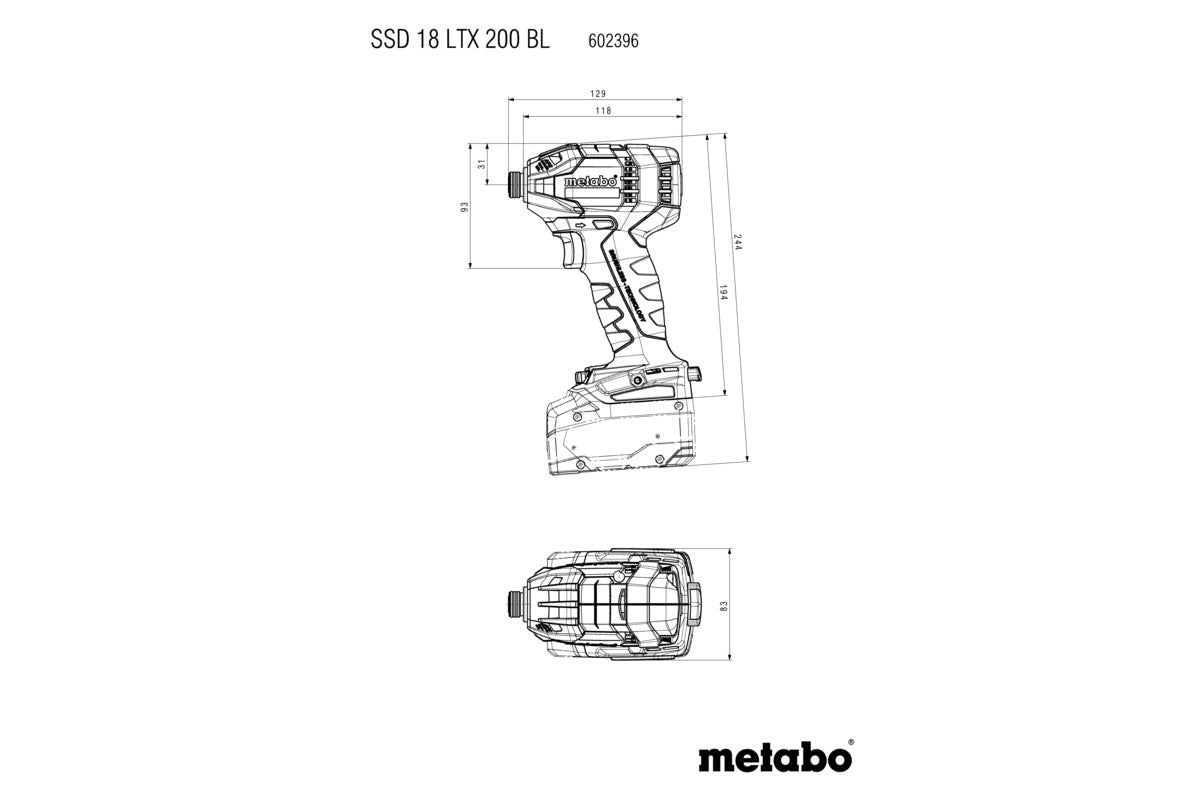 Visseuses sans fil 1/4'' Ssd 18 Ltx 200 Bl