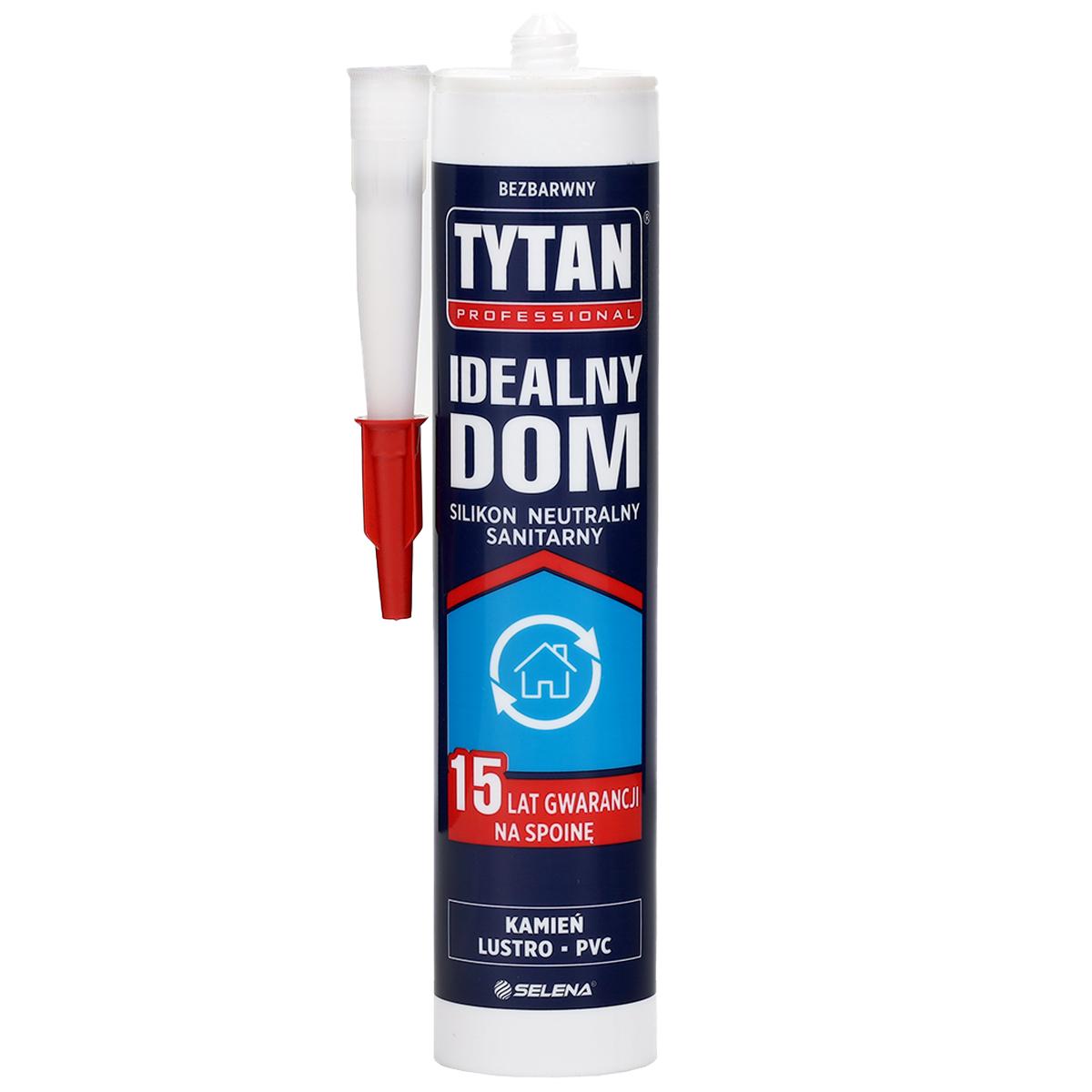 Silicone Titan Sanitary Ideal Home 280ml Colourless