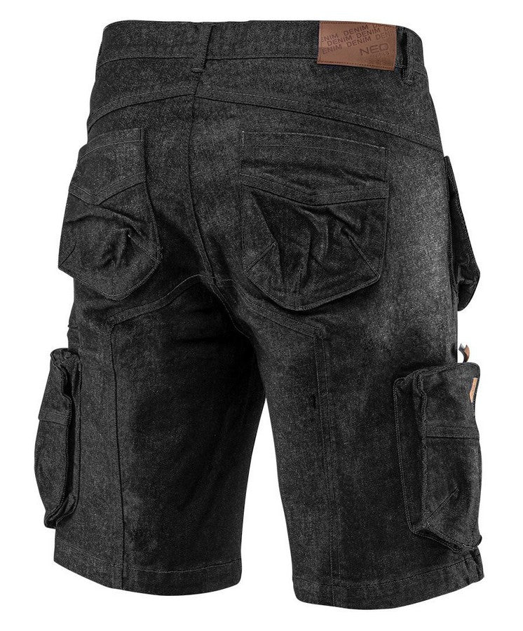 Denim Work Short sleeves Black Xl