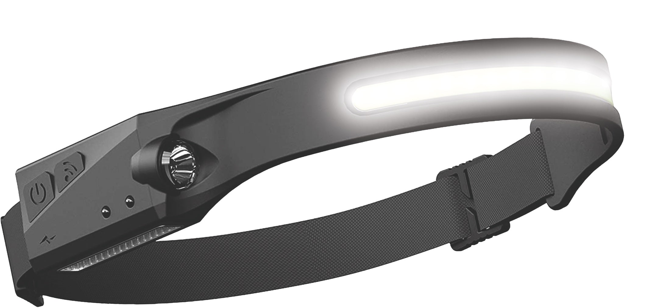 Led pannlampa batteri Cob+xpe+sensor