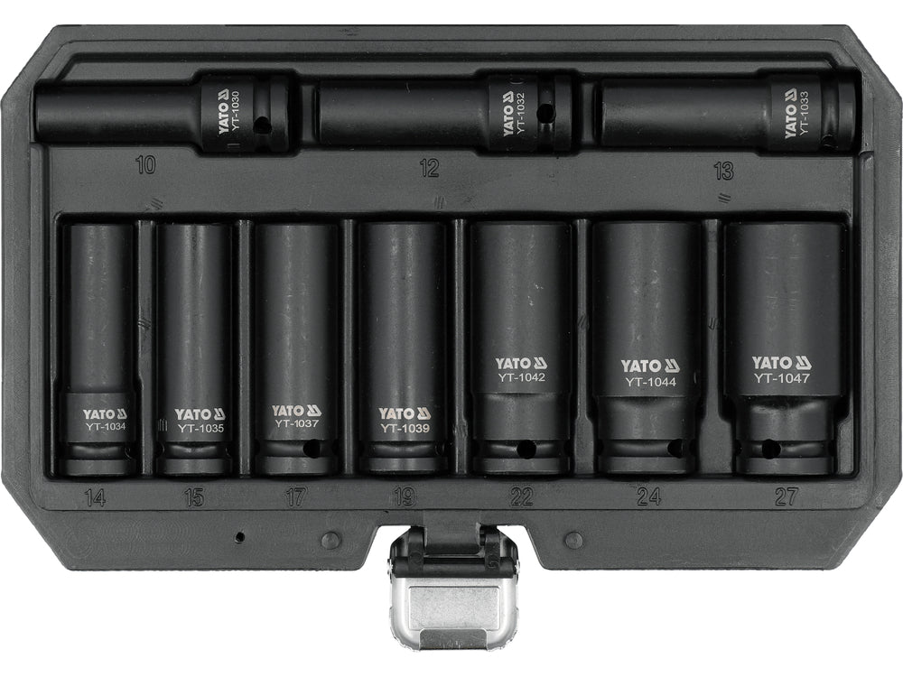 Set 10 prize cu impact 1/2'' lungime 10-27mm