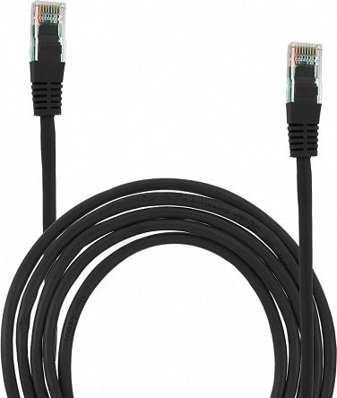 Utp 5e kabel 1,5m černý propojovací kabel