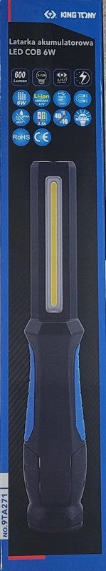 Lampe de poche menée rechargeable de l'épi 6w