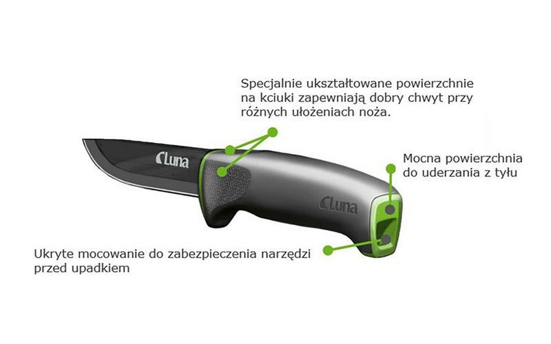 Nagy teherbírású Cs kés