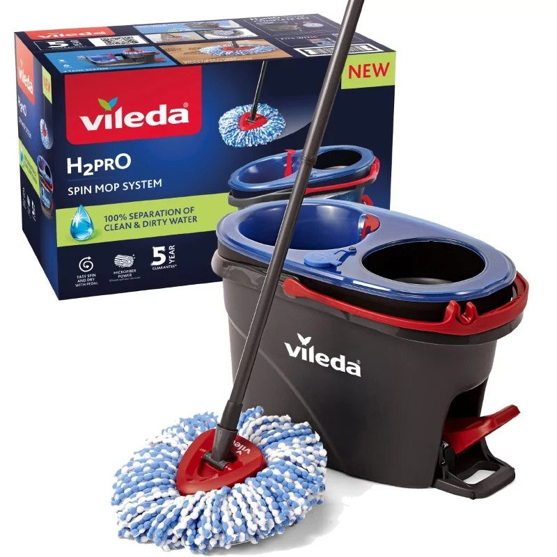 Vileda Mop H2pro Box Mop + Găleată + Storcator