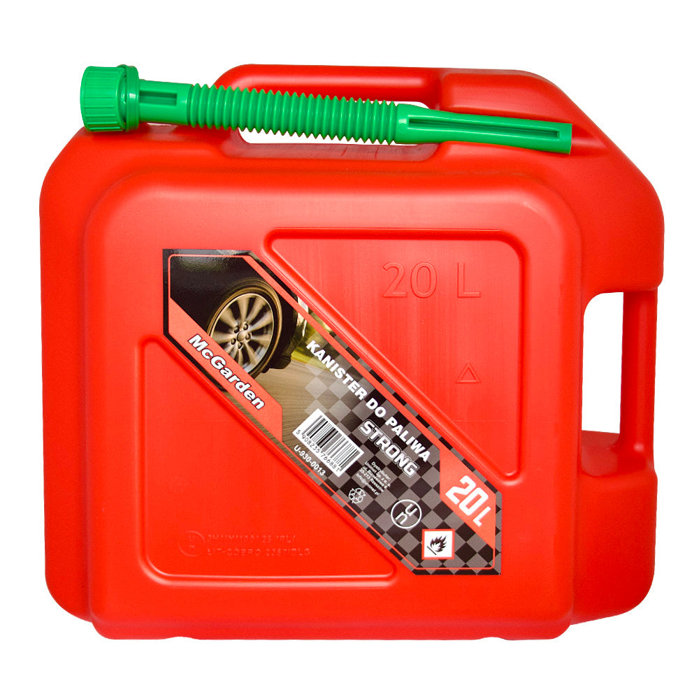 Vasilha plástica forte para gasolina 20l