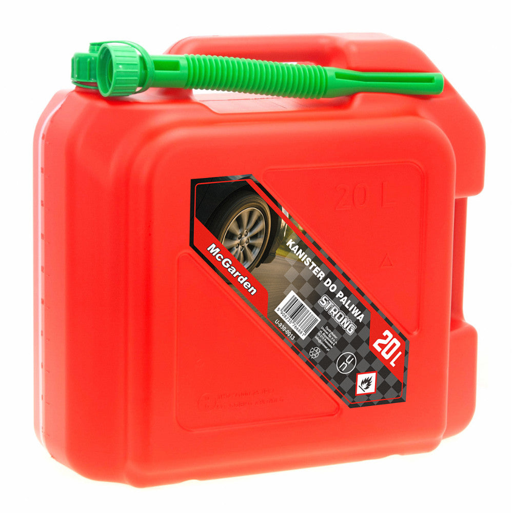Vasilha plástica forte para gasolina 20l