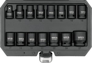 Set Prize Scurt Impact 1/2'' 15 Buc 10-27 Mm