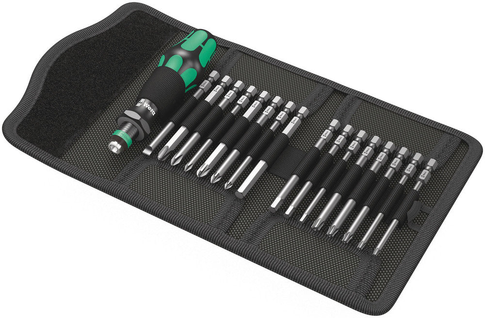 Kraftform Kompakt 60 Schroevendraaiergereedschapset 17-dlg.