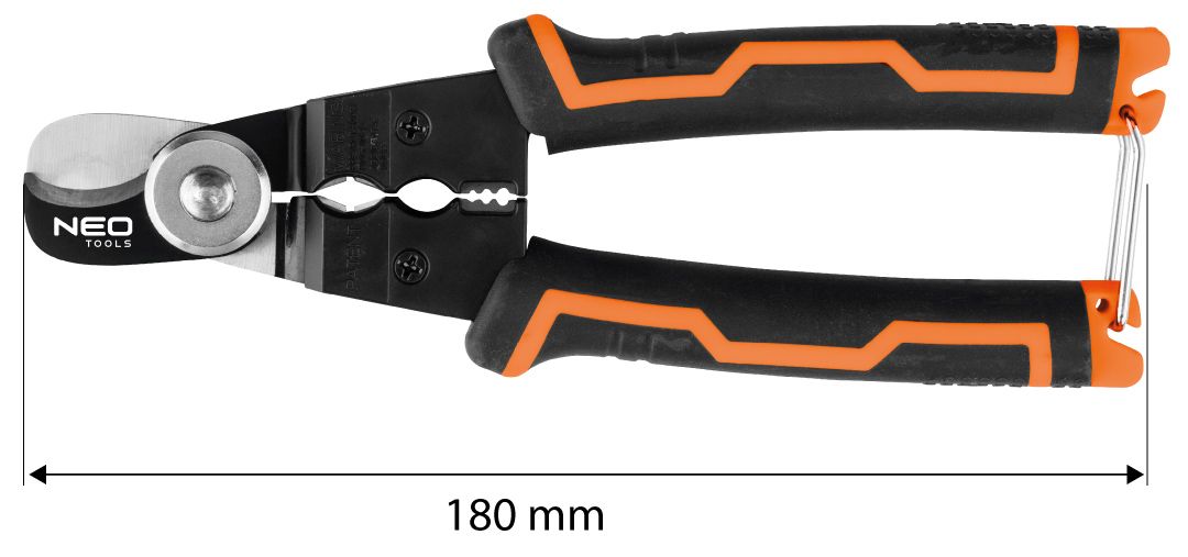 Cable Cutter For Copper And Aluminum Cables 180mm