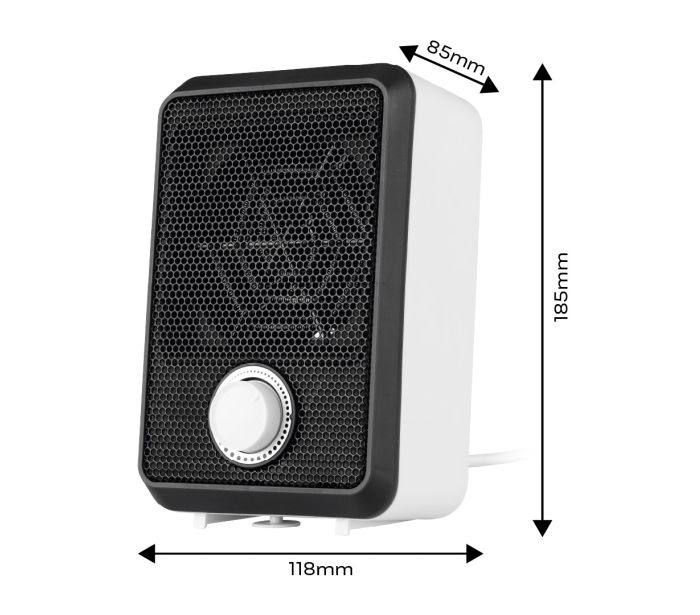 Calentador de ventilador de escritorio de 600w