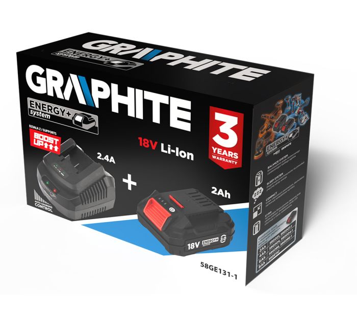 Energy+ Kit 2ah Battery With Charger