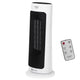Keramisk Led Varmeblæser Med Fjernbetjening + Timer 200w Ad7738