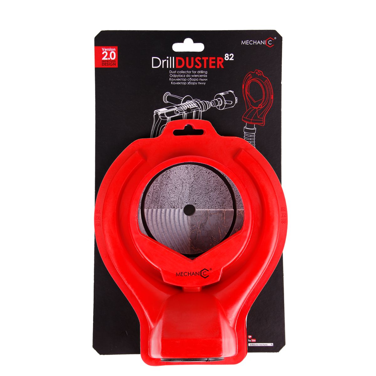 Drillduster Attachment For Hole Saws For Dust Extraction