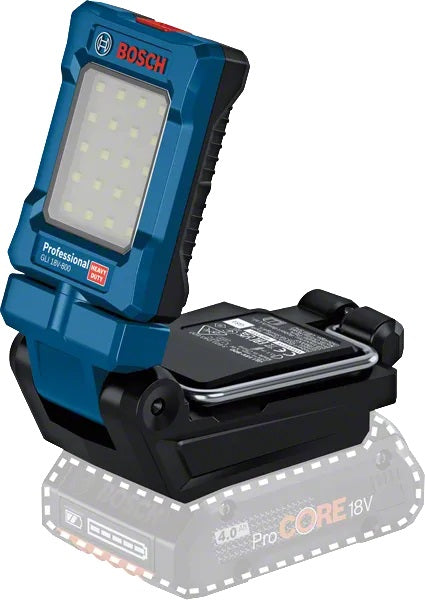 Gli 18v-800 0*ah oplaadbare zaklamp