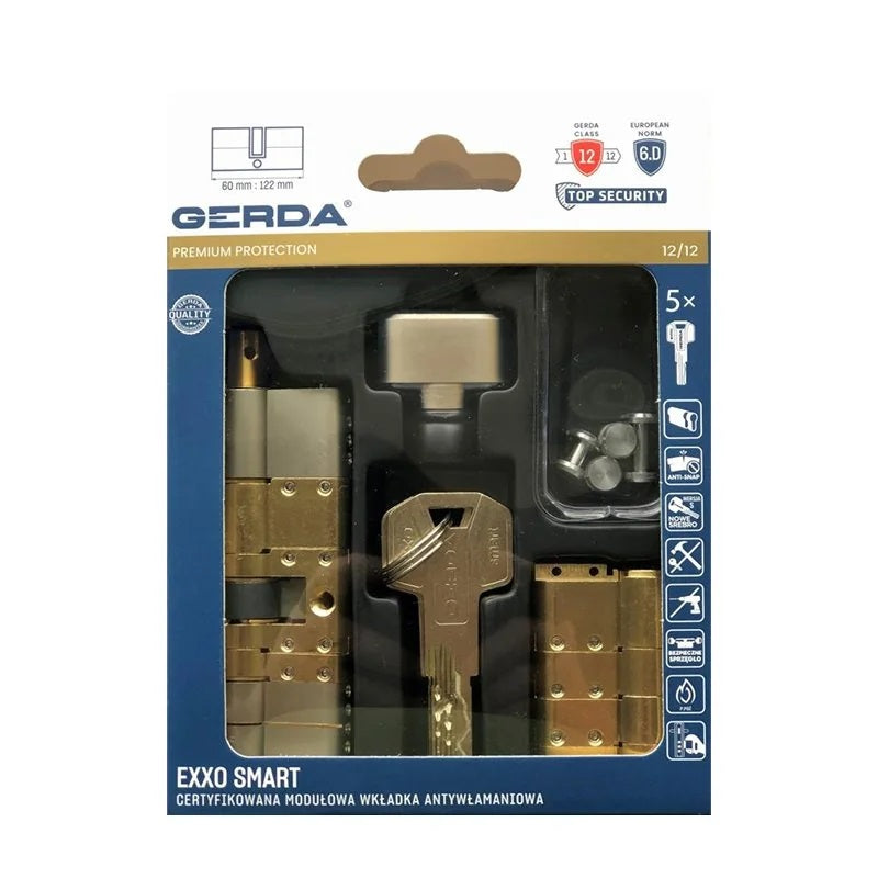 Exxo Smart Modular Insert Satin Nickel M G61/61