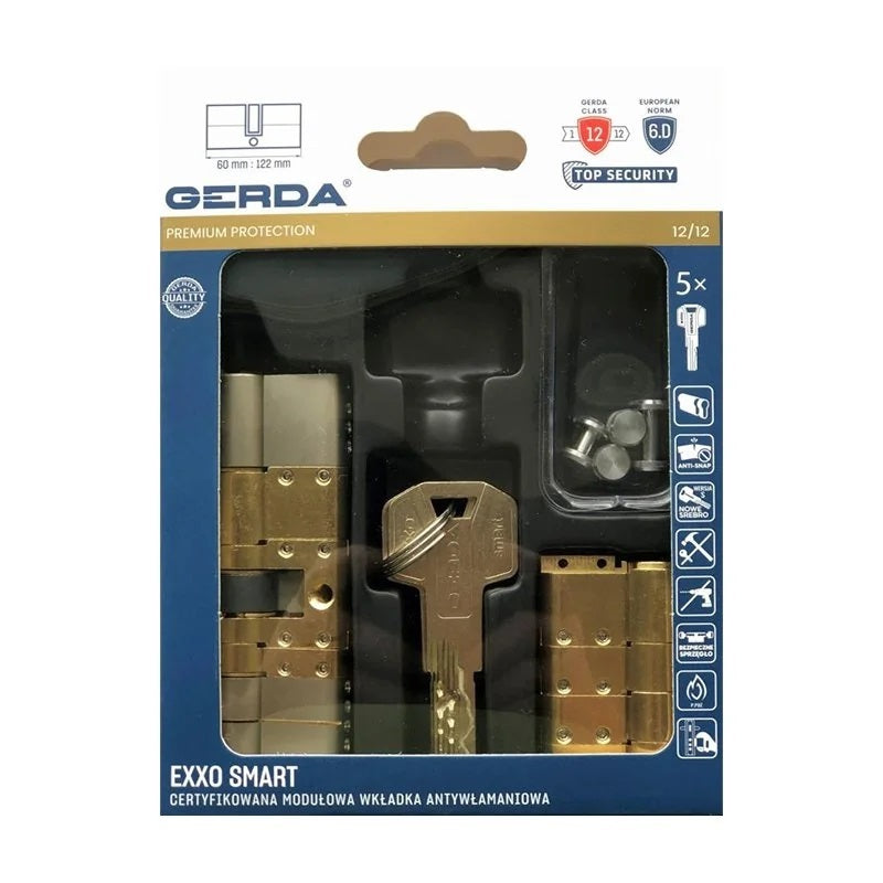 Exxo Smart Modular Insert Satin Nickel M 61/61