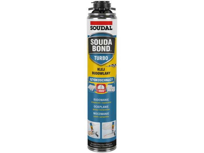 Soudabond Turbo univerzální pěnová lepicí pistole 750ml