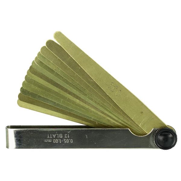 Mosadzný tanier Feel Gauge 13 plátov 0,05-1,00 mm