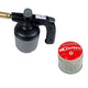 Gasblaaslamp voor 190g patronen + 190g Express-gas