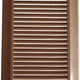 Duo Smart Ventilationsgitter 140*210 Brun