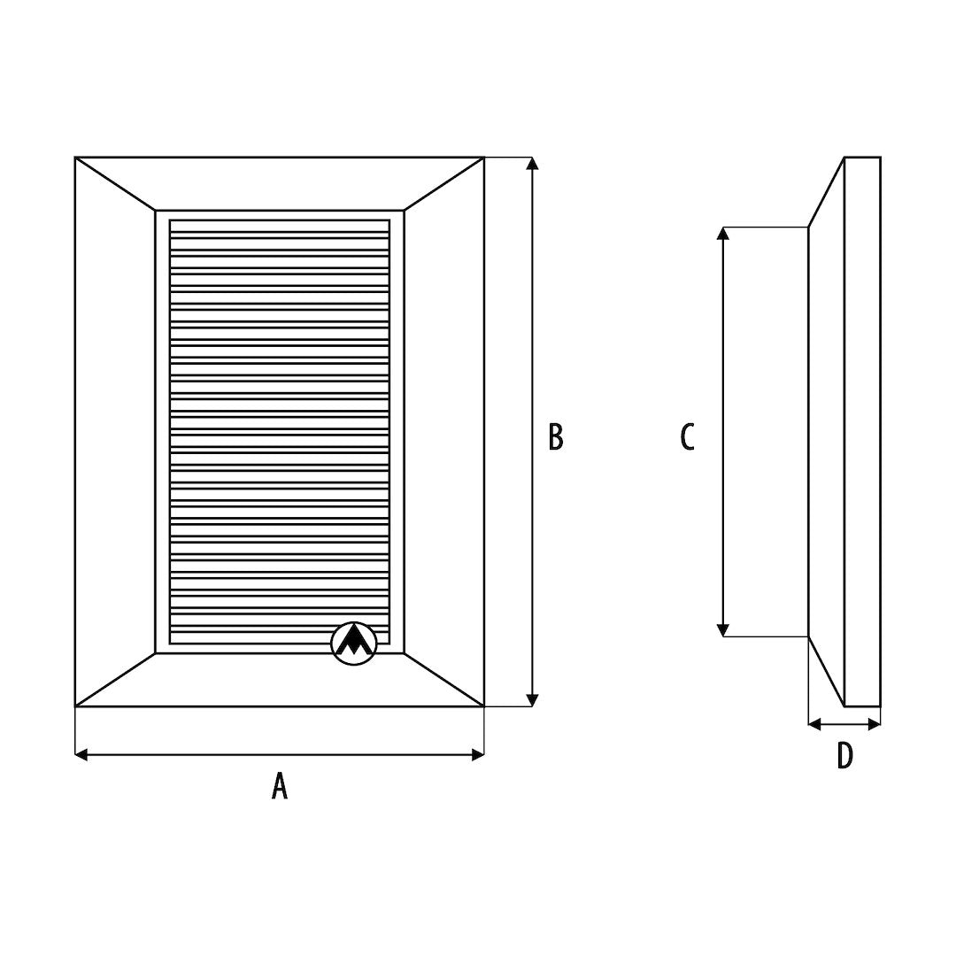 Grila de ventilatie inteligenta Kw.165