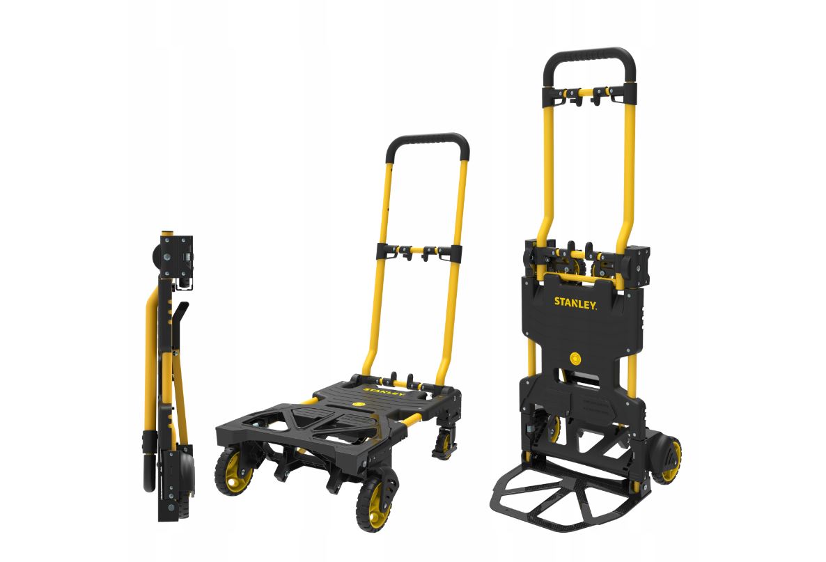 Aluminum Multi-position Transport Trolley 2 In 1 70/137 Kg