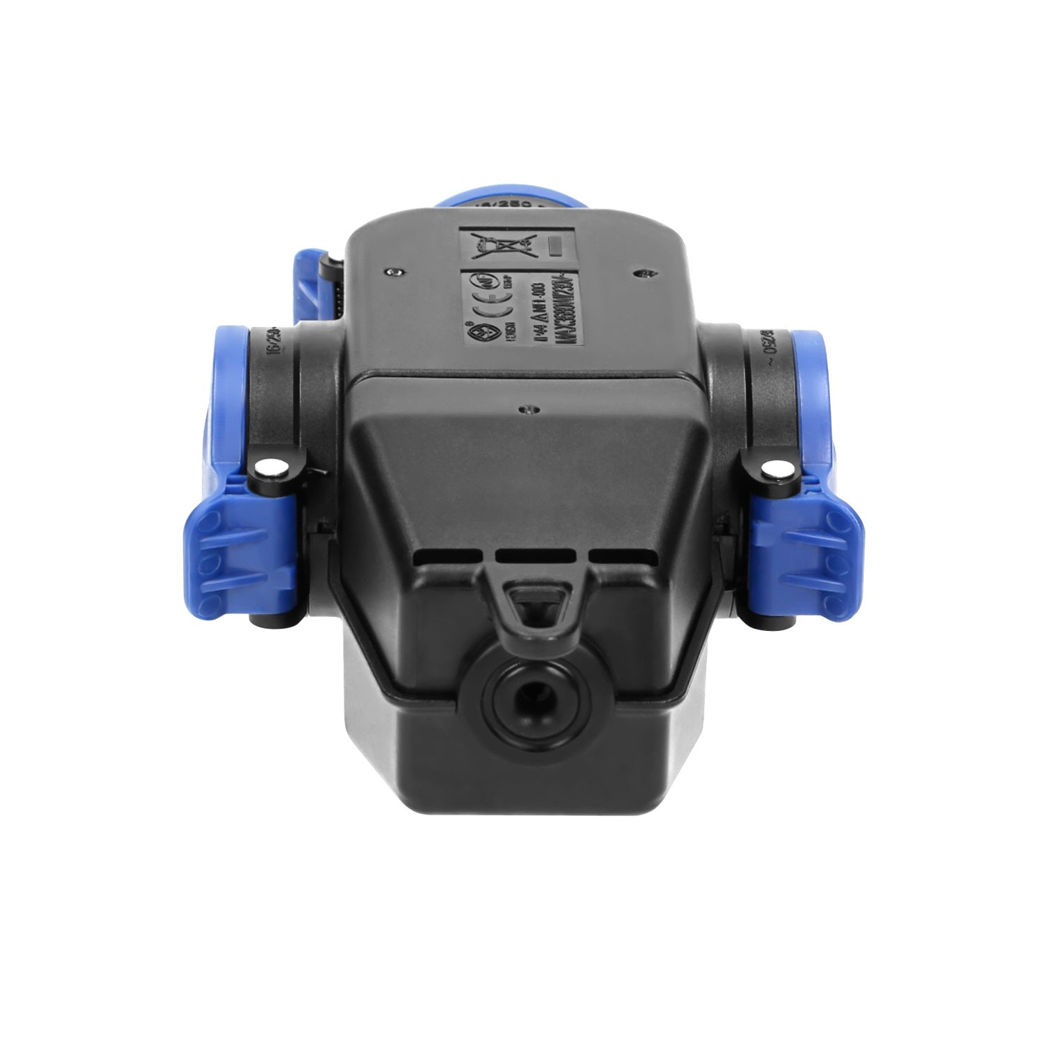 Разпределител с три гнезда Ip44 3*2p+z 16a